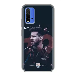Чехлы Лео Месси Аргентина для Xiaomi Redmi 9T (Месси 10)