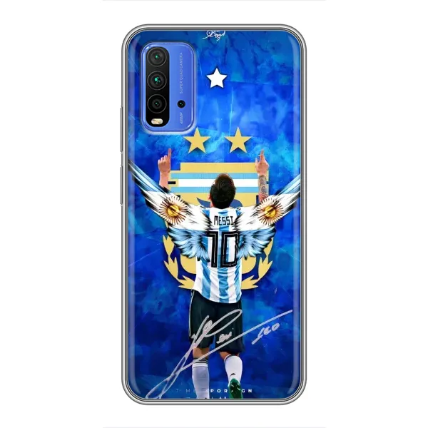 Чехол с рисунком «Месси Аргентина» для Xiaomi Redmi 9T Чехол с рисунком «Месси Аргентина» для Xiaomi Redmi 9T