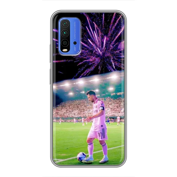 Чехол с рисунком «Месси в Майами» для Xiaomi Redmi 9T Чехол с рисунком «Месси в Майами» для Xiaomi Redmi 9T
