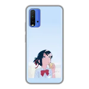 Чехол с персонажами АНИМЕ на Xiaomi Redmi 9T (Мицуха)