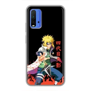 Купить Чехлы на телефон с принтом Anime для Xiaomi Redmi 9T (Минато)
