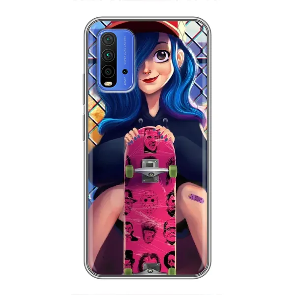 Чехол с рисунком «Модная девушка» для Xiaomi Redmi 9T Чехол с рисунком «Модная девушка» для Xiaomi Redmi 9T