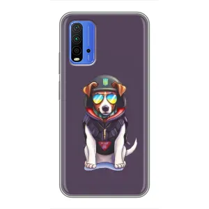 Чехол с принтом Собаки Патрон для Xiaomi Redmi 9T (Модный Патрон)