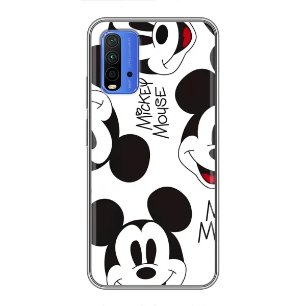 Чехол с рисунком «Мордочка Маус» для Xiaomi Redmi 9T Чехол с рисунком «Мордочка Маус» для Xiaomi Redmi 9T