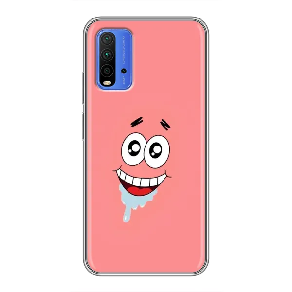 Чехол с рисунком «Мордочка Патрика» для Xiaomi Redmi 9T Чехол с рисунком «Мордочка Патрика» для Xiaomi Redmi 9T
