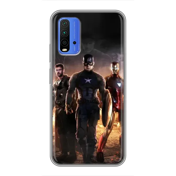 Чехол с рисунком «Мстители» для Xiaomi Redmi 9T Чехол с рисунком «Мстители» для Xiaomi Redmi 9T