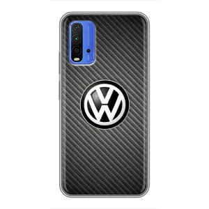 Чехол "Фольксваген" для Xiaomi Redmi 9T (На карбоне)