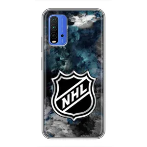 Чохли з прінтом Спортивна тематика для Xiaomi Redmi 9T (NHL хокей)