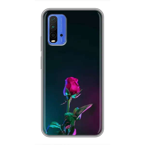 Чехол с рисунком «Ночная роза» для Xiaomi Redmi 9T Чехол с рисунком «Ночная роза» для Xiaomi Redmi 9T