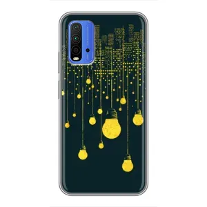 Силиконовые Чехлы Любимому человеку для Xiaomi Redmi 9T (Ночной город)