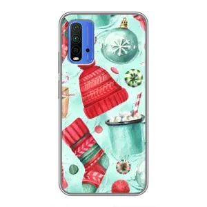 Чохол Санта Клаус для Xiaomi Redmi 9T (Одяг)