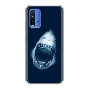 Силиконовый бампер с картинкой животных для Xiaomi Redmi 9T