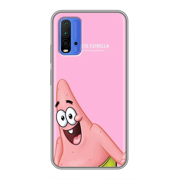 Чехол с рисунком «Патрик» для Xiaomi Redmi 9T Чехол с рисунком «Патрик» для Xiaomi Redmi 9T