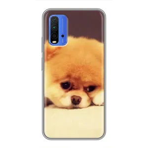 Чохол (ТПУ) Милі песики для Xiaomi Redmi 9T (Померанский шпіц)
