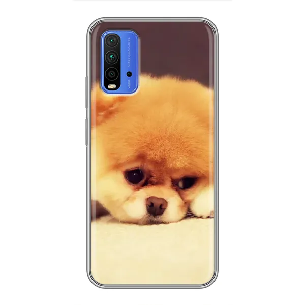 Чехол с рисунком «Померанский шпиц» для Xiaomi Redmi 9T Чехол с рисунком «Померанский шпиц» для Xiaomi Redmi 9T