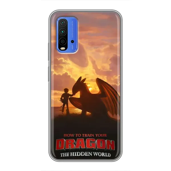 Чехол с рисунком «Постер Беззубика» для Xiaomi Redmi 9T Чехол с рисунком «Постер Беззубика» для Xiaomi Redmi 9T