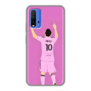 Чохли Лео Мессі в Маямі на Xiaomi Redmi 9T (Святкування Мессі)