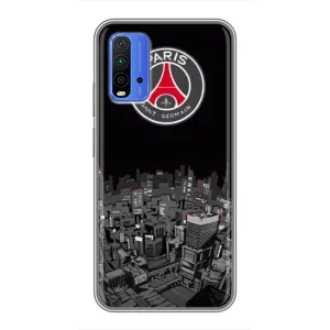 Силиконовые Чехлы принт Футбол на Xiaomi Redmi 9T
