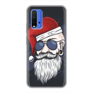 Чохол Санта Клаус для Xiaomi Redmi 9T (Різдвяний МЕН)