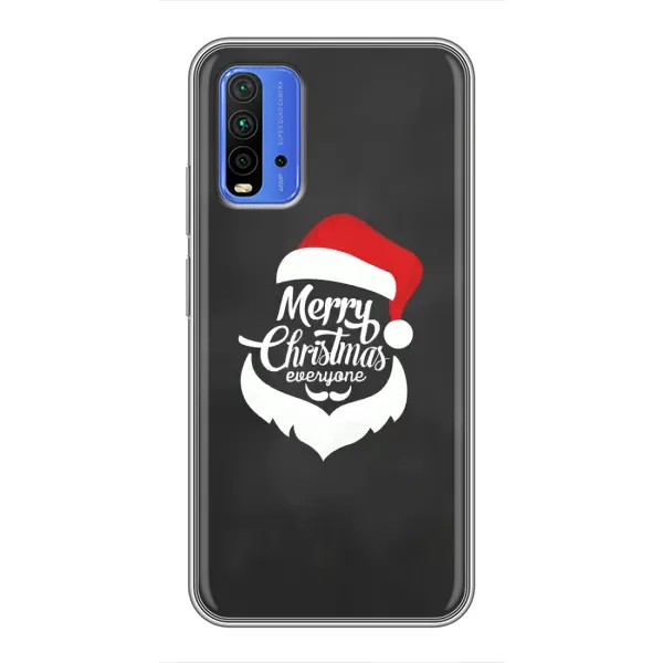Чехол с рисунком «Санта Крисмас» для Xiaomi Redmi 9T