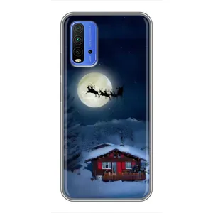 Чохол Санта Клаус для Xiaomi Redmi 9T (Санта)