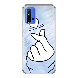 Чохол (Знак сердечка) для Xiaomi Redmi 9T (Серце знак)