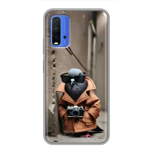 Чохол з мемами траралело тралала для Xiaomi Redmi 9T (Шпіоніро голубіо)