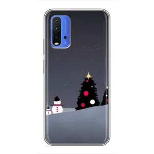 Чохли на Новий Рік Xiaomi Redmi 9T (Сніговички)
