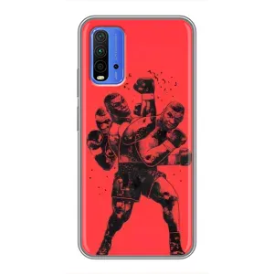Чохли з прінтом Спортивна тематика для Xiaomi Redmi 9T (Тайсон Бокс)