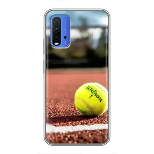 Чохли з прінтом Спортивна тематика для Xiaomi Redmi 9T (Тенісний корт)