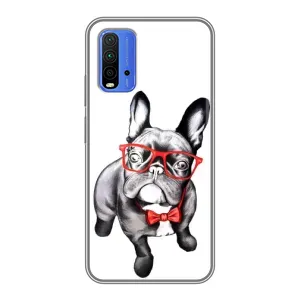 Бампер для Xiaomi Redmi 9T з картинкою "Песики" (В окулярах)