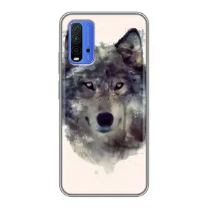 Чехол с Волком на Xiaomi Redmi 9T (Волк)