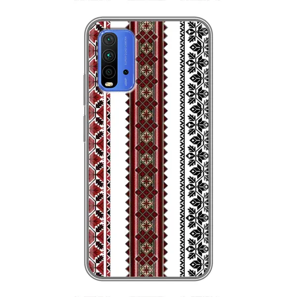 Чехол с рисунком «Вышиваночки» для Xiaomi Redmi 9T Чехол с рисунком «Вышиваночки» для Xiaomi Redmi 9T