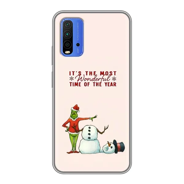 Чехол с рисунком «Злой Гринч» для Xiaomi Redmi 9T Чехол с рисунком «Злой Гринч» для Xiaomi Redmi 9T