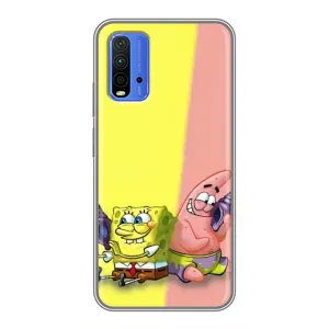 Чехлы с Патриком на Xiaomi Redmi 9T