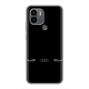 Силіконовий бампер з картинкою машини на Xiaomi Redmi A1 Plus (Сілует Audi)