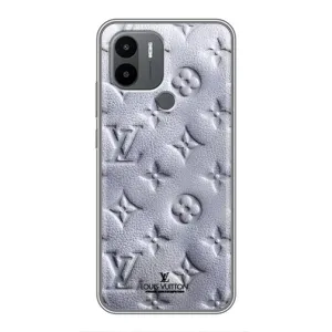 Текстурний Чохол Louis Vuitton для Редмі А1 Плюс (Білий ЛВ)