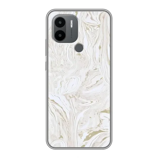 Чехол с рисунком «белый мрамор» для Xiaomi Redmi A1 Plus Чехол с рисунком «белый мрамор» для Xiaomi Redmi A1 Plus