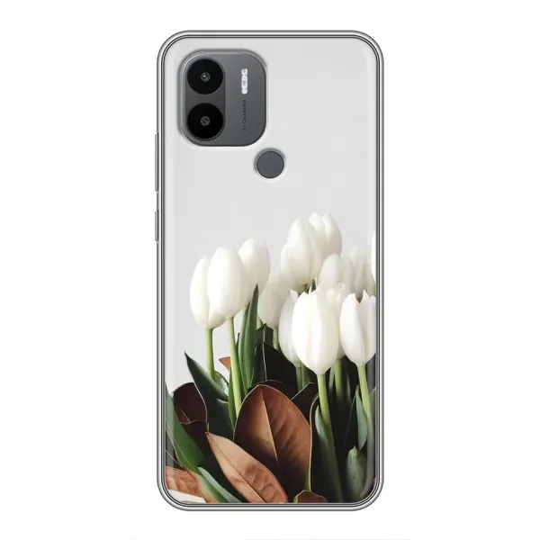 Чехол с рисунком «Букет тюльпанов» для Xiaomi Redmi A1 Plus Чехол с рисунком «Букет тюльпанов» для Xiaomi Redmi A1 Plus