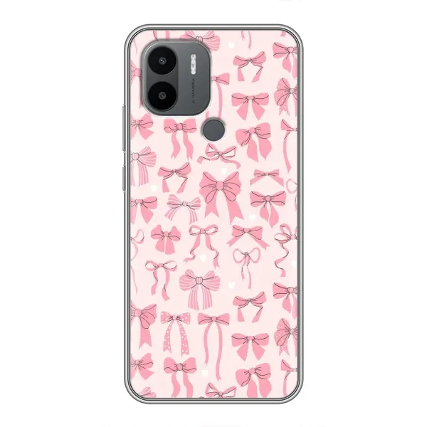 Чехол с рисунком «Фон бантики» для Xiaomi Redmi A1 Plus Чехол с рисунком «Фон бантики» для Xiaomi Redmi A1 Plus