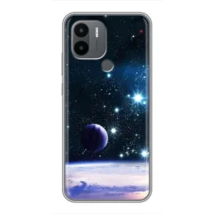 Чехол (ТПУ) с планетами на Xiaomi Redmi A1 Plus (Космический вид)