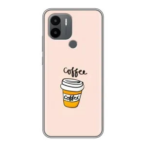 Чехол с изображением вкусной еды для Xiaomi Redmi A1 Plus (Кружка кофе)