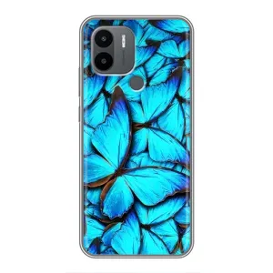 Силиконовый бампер с картинкой животных для Xiaomi Redmi A1 Plus (Крылья бабочек)