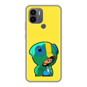 Чехол Бравл Старс для Xiaomi Redmi A1 Plus (Леон (LEON))