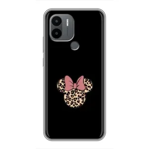 Чохол з леопардовим принтом на Xiaomi Redmi A1 Plus (Леопардова Мінні)