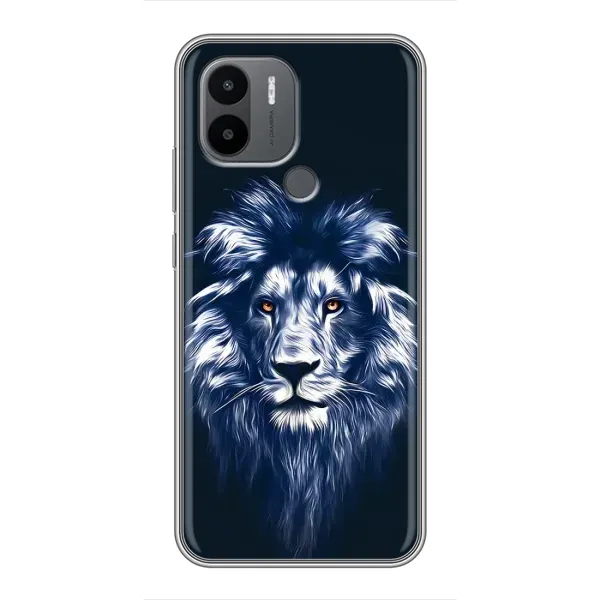 Чехол с рисунком «Лев - синий» для Xiaomi Redmi A1 Plus Чехол с рисунком «Лев - синий» для Xiaomi Redmi A1 Plus
