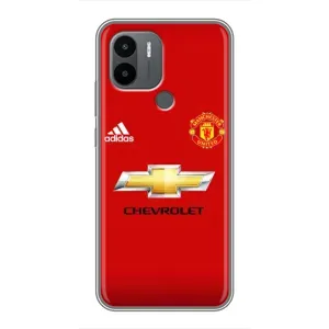 Силиконовые Чехлы принт Футбол на Xiaomi Redmi A1 Plus (Man United)