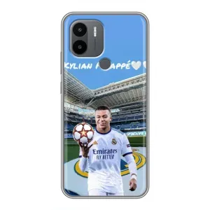Чехол (TPU) с Футболистом на Xiaomi Redmi A1 Plus (Mbappe Real)