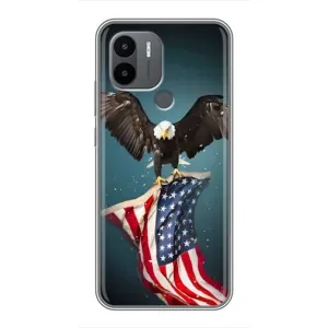 Чохол Прапор USA для Xiaomi Redmi A1 Plus (Орел і прапор)