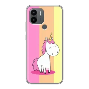 Чехол Unicorn на Xiaomi Redmi A1 Plus (Радужный Единорог)